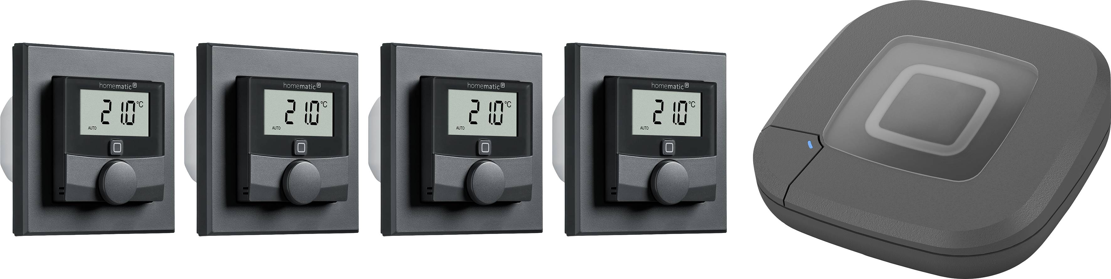 Homematic IP Kit de démarrage plancher chauffant connecté HmIP-HAP2-A+HmIP-BWTH-A-0