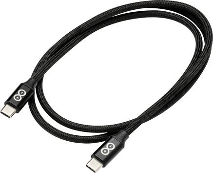 Arduino Câble USB-C  USB 3.2 Gen1 USB-C® mâle, USB-C® mâle 1 m noir  TPX00243