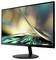 Moniteur Acer avec un design à bordures fines et élégantes, affichant un fond d'écran abstrait et coloré.
