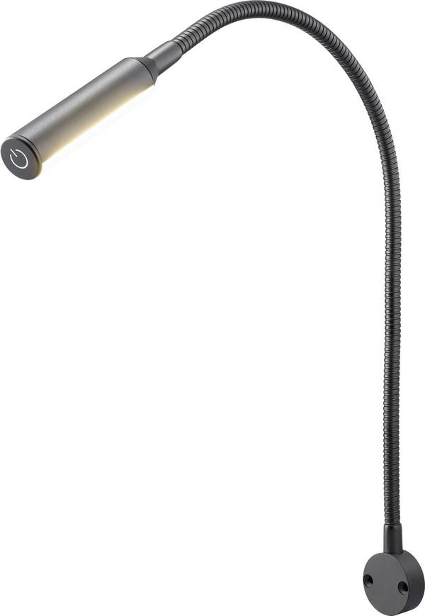 Sygonix Lampe de lecture SY-7043944   12 V/DC, 24 V/DC (L x l x H) 577 x 35 x 20 mm col flexible, touche, inclinable