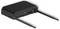 Un appareil électronique compact noir doté de deux antennes pour la connectivité, comprenant plusieurs ports dont USB, HDMI et Ethernet.