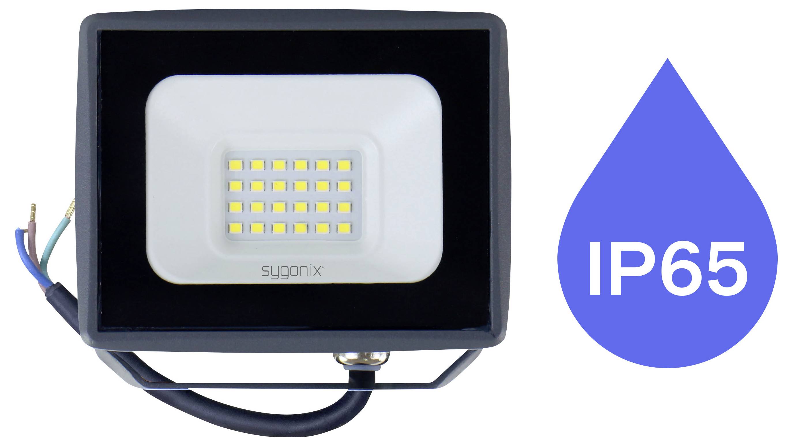 Sygonix SY-7047554 Projecteur LED extérieur CEE: E (A - G) 20 W Couleur d'éclairage (ampoule LED): blanc neutre-4
