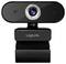 Webcam 'LogiLink' avec un design rectangulaire noir, objectif au centre et deux petits microphones de chaque côté.