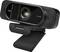 Une webcam noire avec le logo 'Logi' et l'étiquette 'FHD 1080p'. Elle possède un objectif grand angle et est montée sur un support pliable adapté aux ordinateurs.