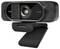 Une webcam noire avec support de fixation à pince, étiquetée « FHD 1080P », conçue pour les appels vidéo et la communication en ligne.