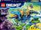 Ensemble LEGO DREAMZzz Sous-marin Crocodile pour enfants de 8 ans et plus, comprenant 1107 pièces. Représente un sous-marin coloré ressemblant à un crocodile dans une scène d'aventure.