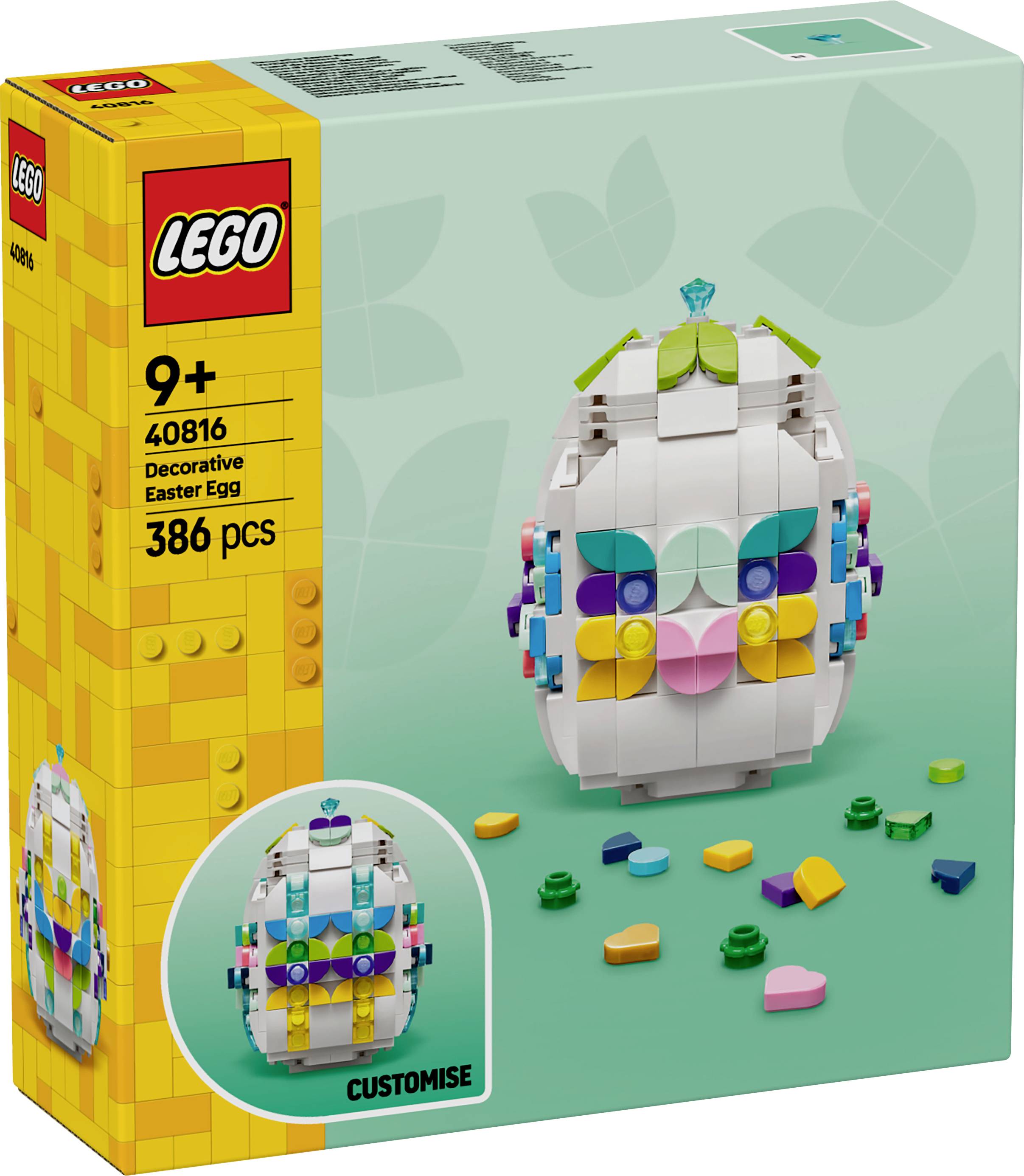 LEGO® ICONS™ 6530988 Seasons and Occasions 40816 Verziertes Osterei-0