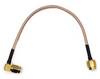 Mueller Electric BU-4150030006 Câble coaxial SMA mâle SMA mâle 0.15 m transparent 1 pc(s)