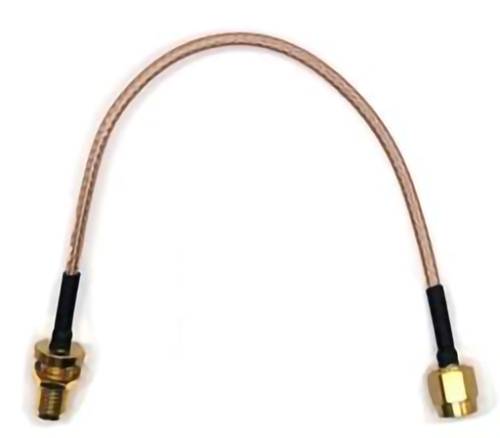 Mueller Electric BU-4150031006 Câble coaxial SMA femelle SMA mâle 0.15 m transparent 1 pc(s)