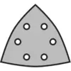 Image du symbole pour Klingspor 145055 Disque abrasif Diamètre 96 mm Grain=100 50 pc(s)
