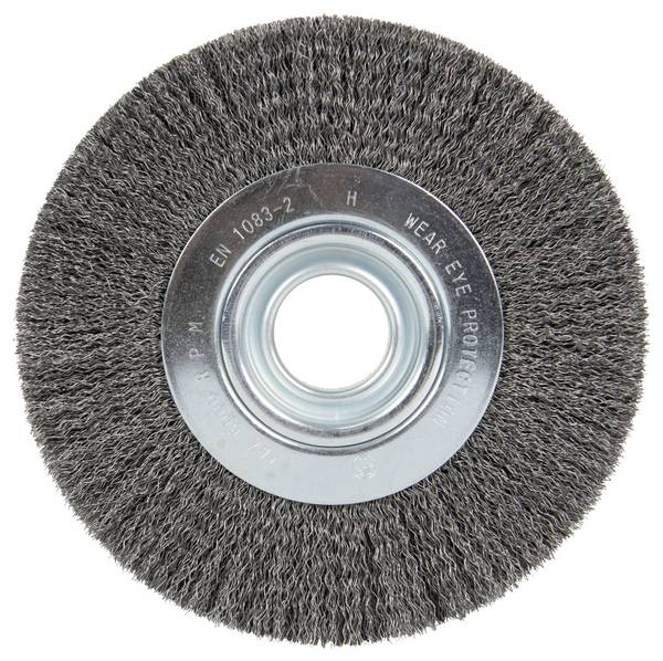 Klingspor BR 600 W Brosse ronde ondulée, 150 x 25 x 32 mm 0,3 acier BR 600 W  363997 1 pc(s)