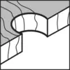Image du symbole pour Klingspor 670537 JS 951 WF lames de scie sauteuse, 100 x 8 x 1,45 mm longueur utile 75Crom-Vanadium, poncé en croix, con
