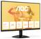 Moniteur AOC de 27 pouces, doté d'un taux de rafraîchissement de 120 Hz, d'un temps de réponse de 1 ms, de la technologie Adaptive Sync et d'un mode de réduction de la lumière bleue pour une utilisation en bureau à domicile.