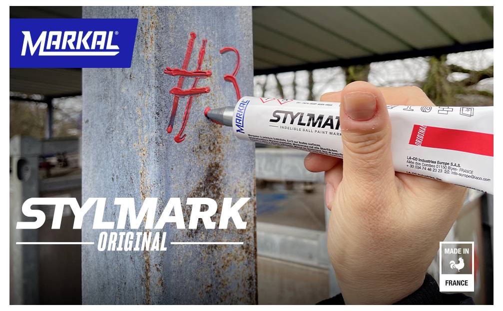 Markal STYLMARK ORIGINAL 96657 Tube marqueur bleu-1