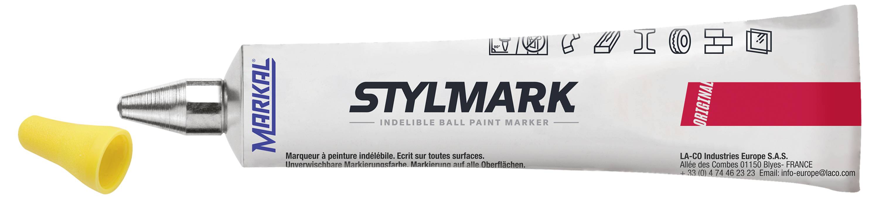 Markal STYLMARK ORIGINAL 96657 Tube marqueur bleu-0
