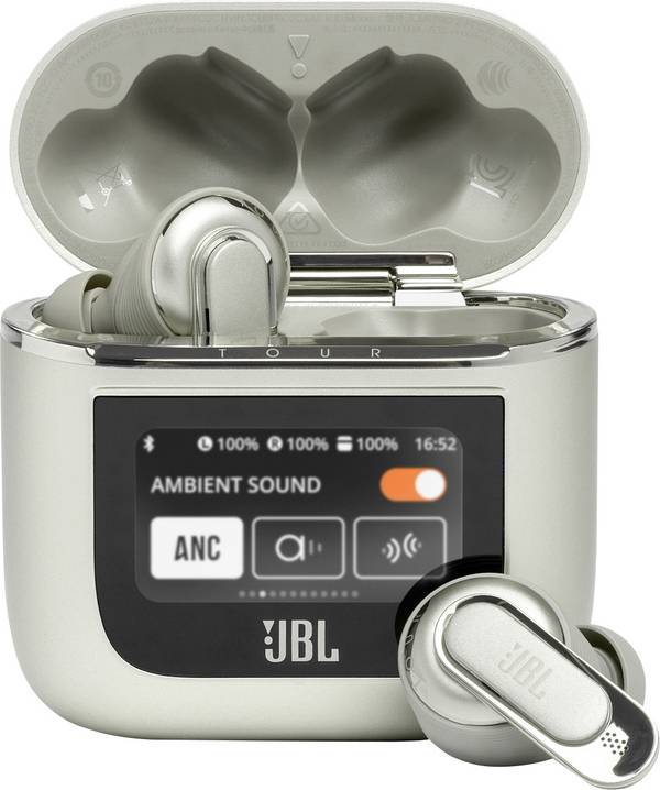 JBL Tour Pro 2  Écouteurs intra-auriculaires sans fil, Bluetooth   Noise Cancelling boîtier de charge, commande tactile, résistant à l'eau