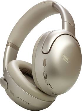 JBL Tour One M3  Casque supra-auriculaire sans fil, Bluetooth  moka Noise Cancelling, DAC pliable, télécommande, commande tactile