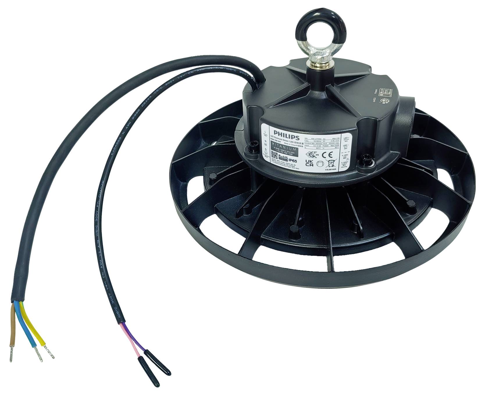 Berger & Schröter KS262120C2 Cloche LED industrielle CEE: B (A - G) LED LED intégrée 120 W anthracite/noir-3