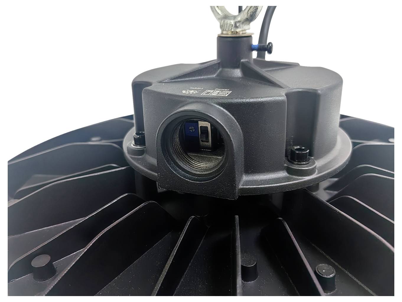 Berger & Schröter KS262200C2 Cloche LED industrielle CEE: B (A - G) LED 200 W anthracite/noir-8
