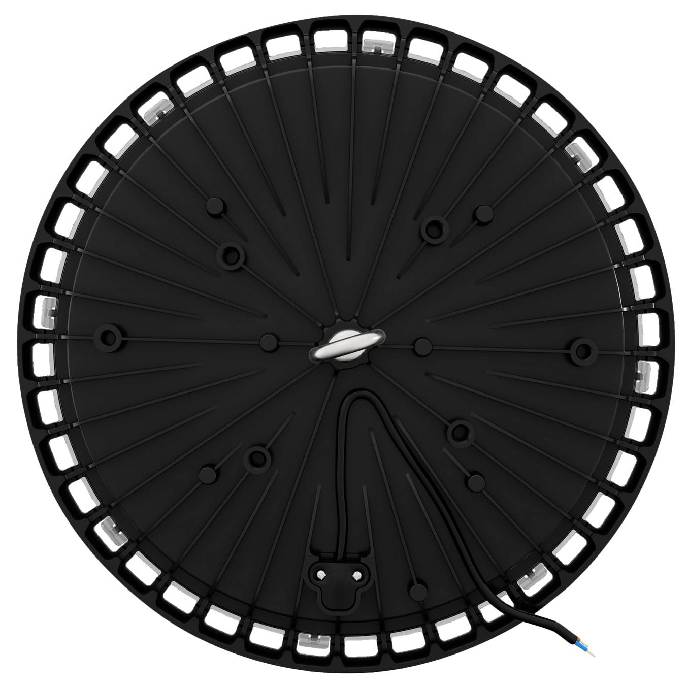Berger & Schröter KS262100E Cloche LED industrielle CEE: D (A - G) LED LED intégrée 100 W anthracite/noir-6