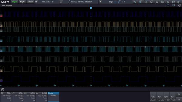Uni-T MSO7000X-LA Logiciel de mesure mise à niveau