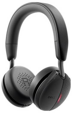 Dell ANC-WL5024 Micro-casque supra-auriculaire Bluetooth noir Suppression du bruit du microphone affichage de la charge de la batterie, micro-casque ordinateur