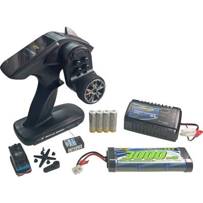 Carson Modellsport RC-Reflex Pro 3 Kit pour débutants radiocommande manuelle 2,4 GHz Nombre de canaux: 2-0
