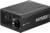 Un bloc d'alimentation Corsair HX1500i Shift noir avec un interrupteur marche/arrêt et un connecteur IEC, présentant un design en maille sur le côté.