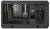 Vue arrière de l'unité d'alimentation Corsair HX1500i, montrant l'interrupteur d'alimentation, l'entrée de courant et la grille de ventilation.