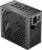 Un bloc d'alimentation noir pour ordinateur avec plusieurs ports et un ventilateur, de la marque 'Corsair'. Adapté pour les assemblages d'ordinateurs de bureau.