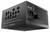 Bloc d'alimentation Corsair avec ports de connexion multiples, interrupteur marche/arrêt et grille de ventilation. Utilisé pour les configurations de matériel informatique.