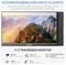 Moniteur portable avec écran sRGB, 17,3 pouces, doté de la technologie HDR, résolution 1080p, couleurs vives, connectivité USB-C et rotation automatique.
