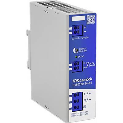 TDK-Lambda D1SE120-24-A4 Alimentation rail DIN 120 W Contenu 1 pc(s)-0