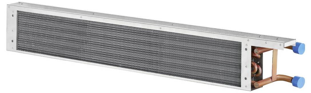 Une pièce de transition de conduit HVAC en métal montrant une forme rectangulaire à circulaire, utilisée pour connecter différentes tailles de conduits dans les systèmes de ventilation.