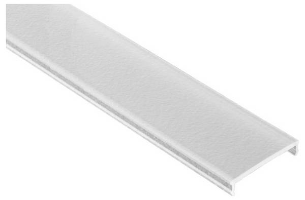 Barthelme 62398221 62398221 Couverture de profil plastique (L x l x H) 1000 x 15.8 x 3.8 mm 1 pc(s)