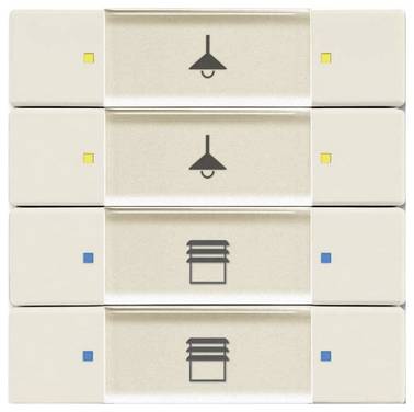 Busch-Jaeger KNX 2CKA006117A0233 Boîtier de commande    6127/02-82-500
