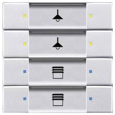 Busch-Jaeger KNX 2CKA006117A0234 Boîtier de commande    6127/02-83-500