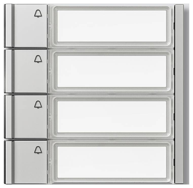 Siedle 210011975-00 Touches d'appel Module bouton d'appel argent-0