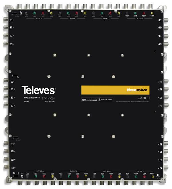 Televes MS1724C Commutateur multiple SAT