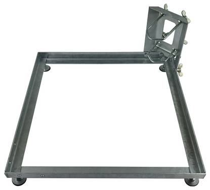 Televes BS50 Support de mât Adapté pour diam. de mât (min.): 0 mm Adapté pour diam. de mât (max.): 60 mm