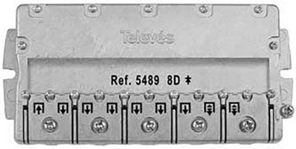 Televes EFV 8 Répartiteur SAT 8 voies 5 - 2400 MHz
