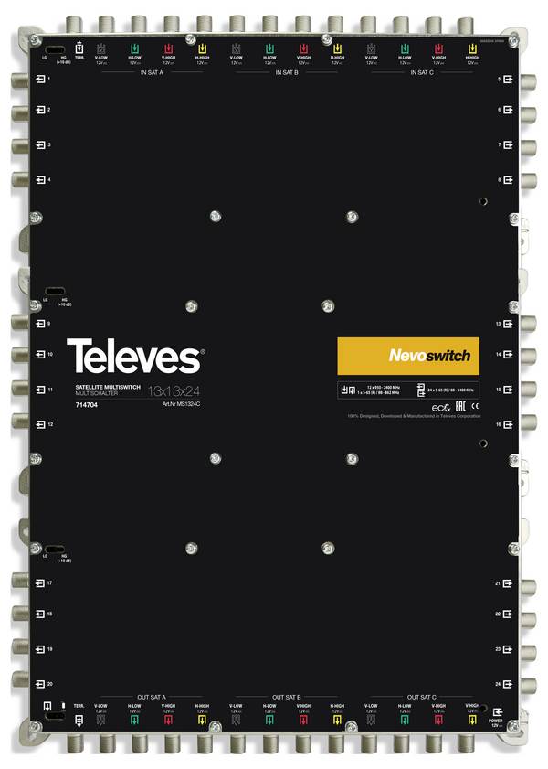 Televes MS1324C Commutateur multiple SAT