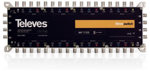 Televes MS178C Commutateur multiple SAT