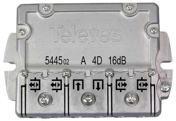 Televes EFA 417 Dérivateur SAT 4 voies 5 - 2400 MHz-0