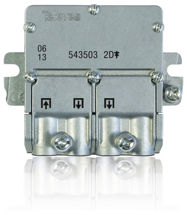 Televes EFV2N Répartiteur SAT 2 voies 5 - 2400 MHz