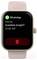 Montre connectée affichant un message WhatsApp de 'Dennis' demandant 'Disponible ce soir ?' à 00h30, avec une option de suppression en dessous.