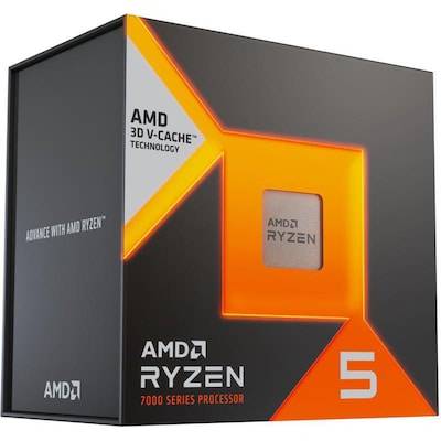 AMD Ryzen 5 7500X3D 6 x 4 GHz Hexa Core Processeur (CPU) Boxed Socket (PC): AMD® AM5 65 W-0