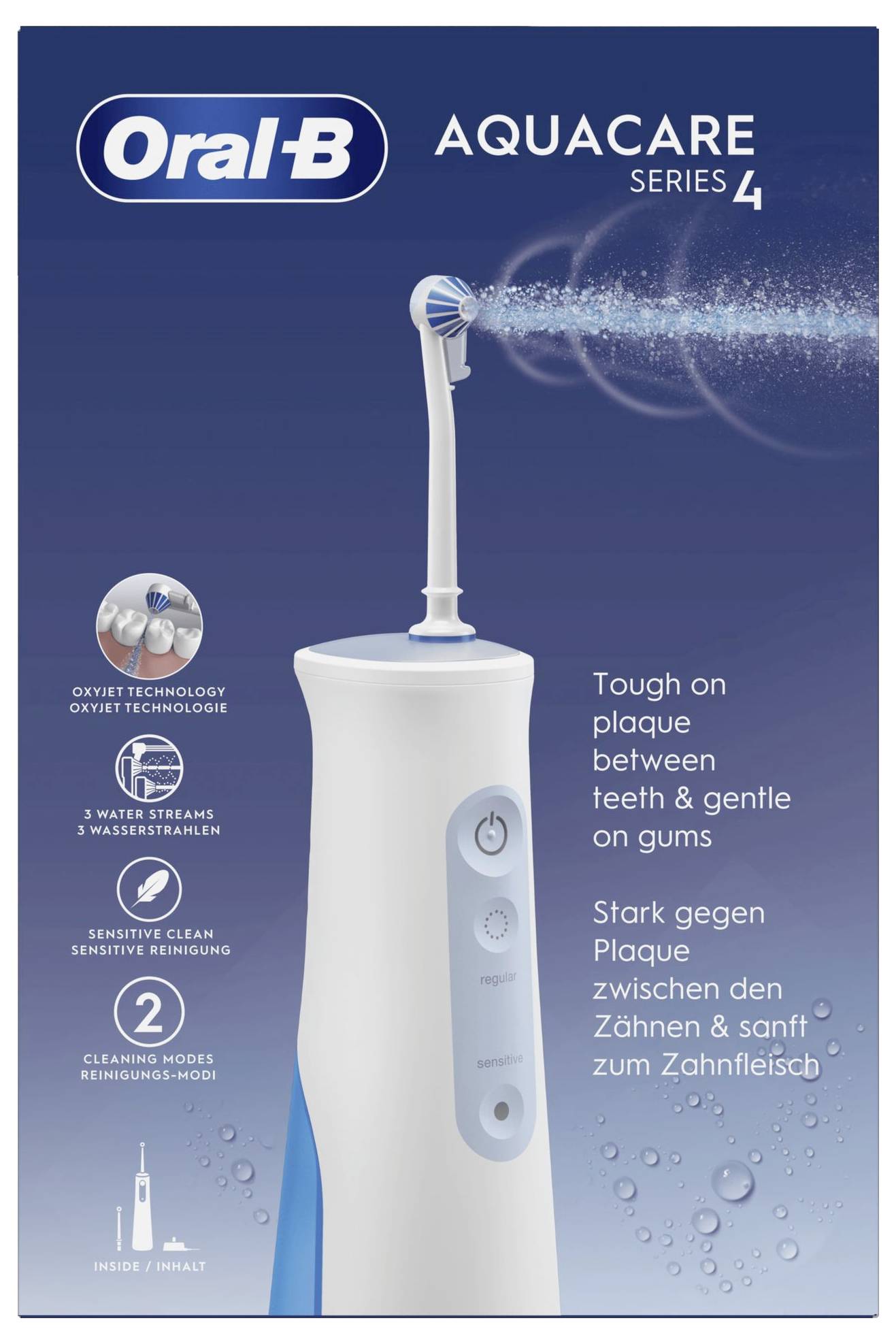 Oral-B AquaCare 4 436409 Hydropulseur blanc-1