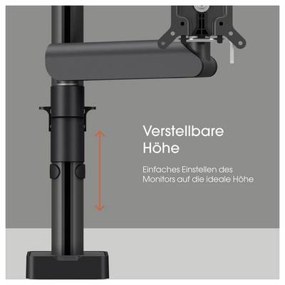 Vogel's Support de table pour écran MOMO 2137 1 Écran(s) 25,4 cm (10") - 109,2 cm (43") noir rotatif, inclinable, réglab-5
