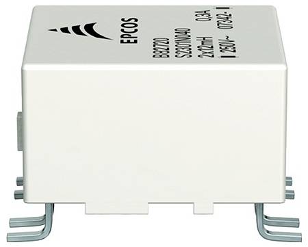TDK B82720S2202N040 Gleichtaktdrosseln/Filter für Stromleitungen Inductance à compensation électrique CMS Pas 12 mm 1.1 mH 65 mΩ 5 Ω 2 A 1 pc(s) Bande sur bobine complète